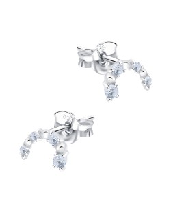 Multi Dots Silver Stud Earring STS-6846